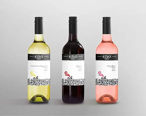 ENO Malta Wine Label Design